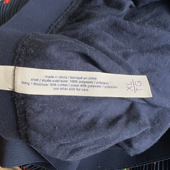 Aeropostale Mini Skirt Womens XL Blue Floral Boho Chiffon Mini Whimsy Maximalist - Picture 7 of 7